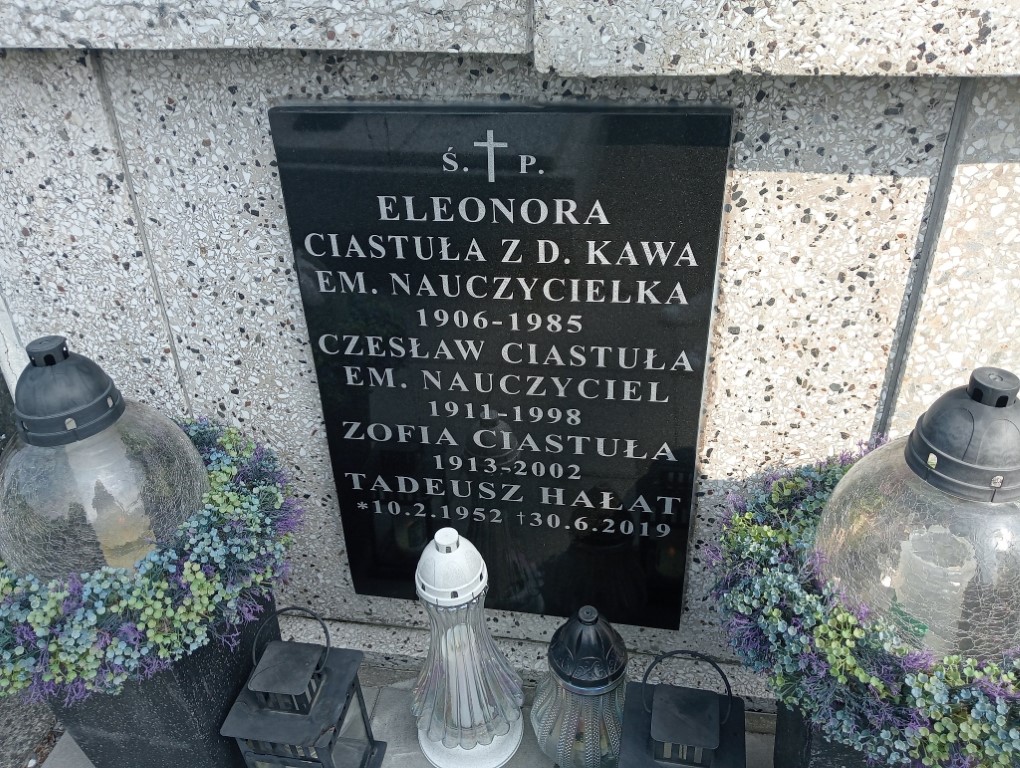 Czesław CIASTUŁA 1911 Kęty - Grobonet - Wyszukiwarka osób pochowanych