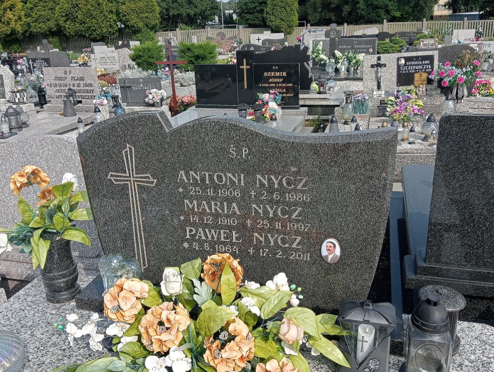 Maria NYCZ 1910 Kęty - Grobonet - Wyszukiwarka osób pochowanych