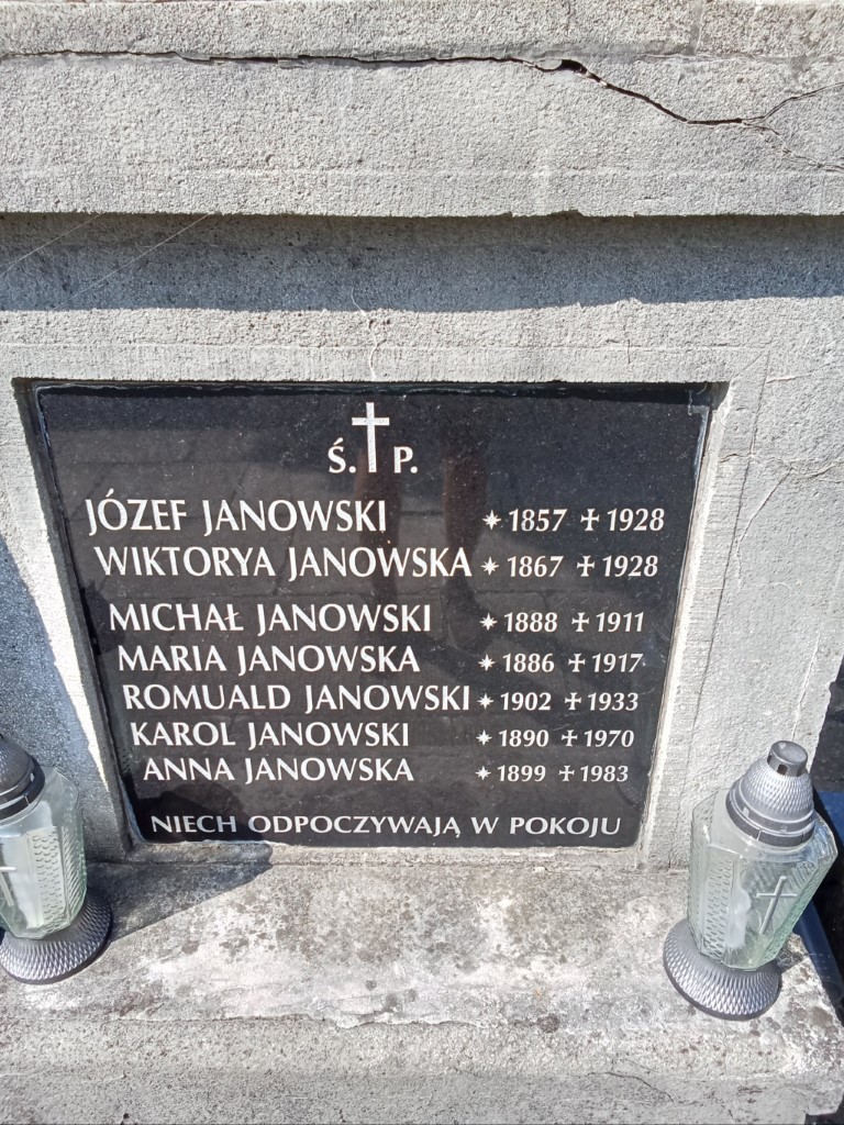 Maria Janowska 1886 Kęty - Grobonet - Wyszukiwarka osób pochowanych