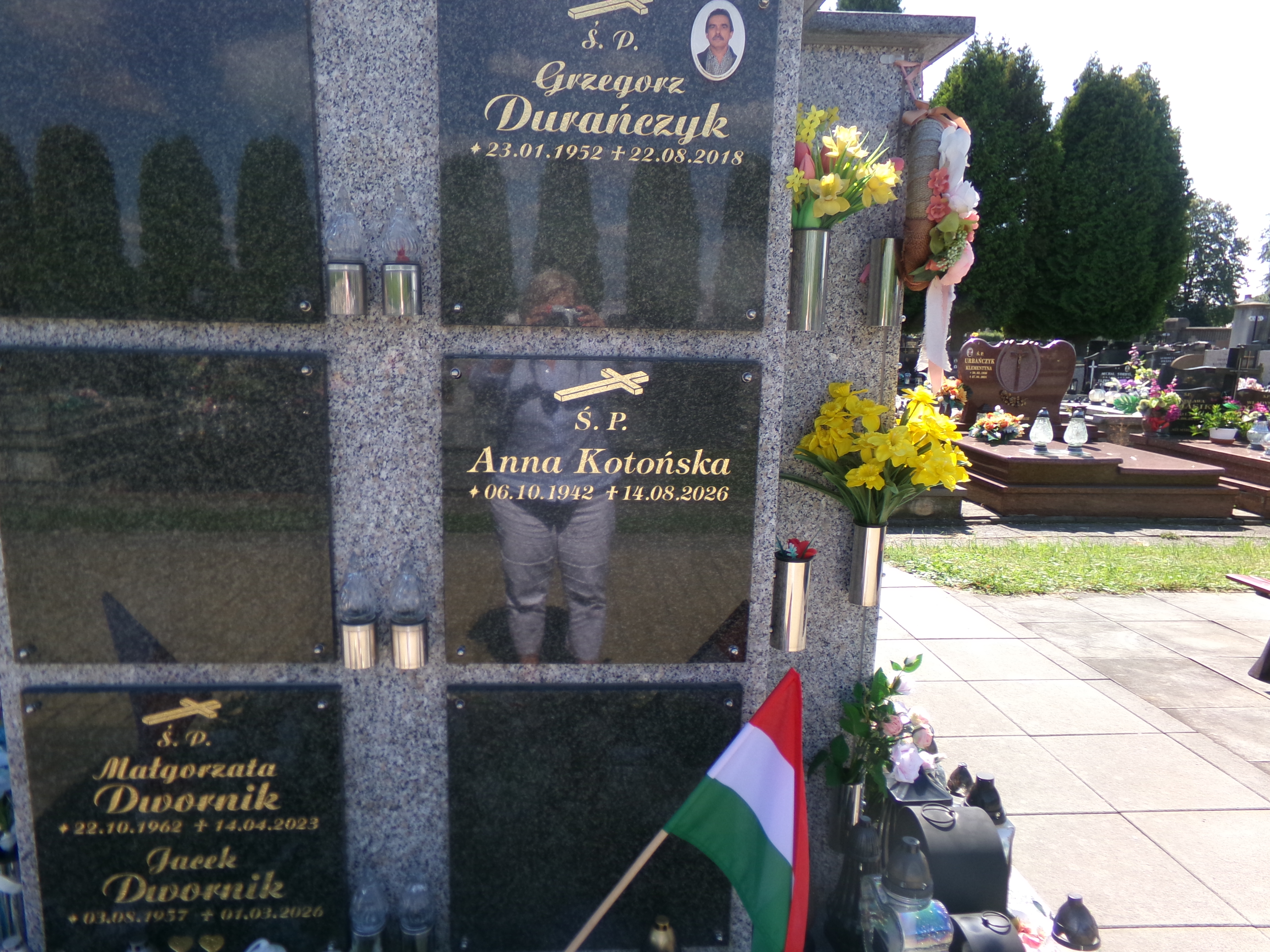 Anna Kotońska 1942 Kęty - Grobonet - Wyszukiwarka osób pochowanych