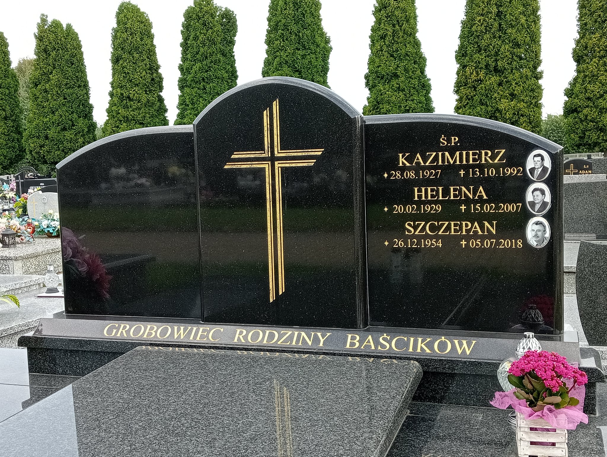 Szczepan Baścik  1954 Kęty - Grobonet - Wyszukiwarka osób pochowanych