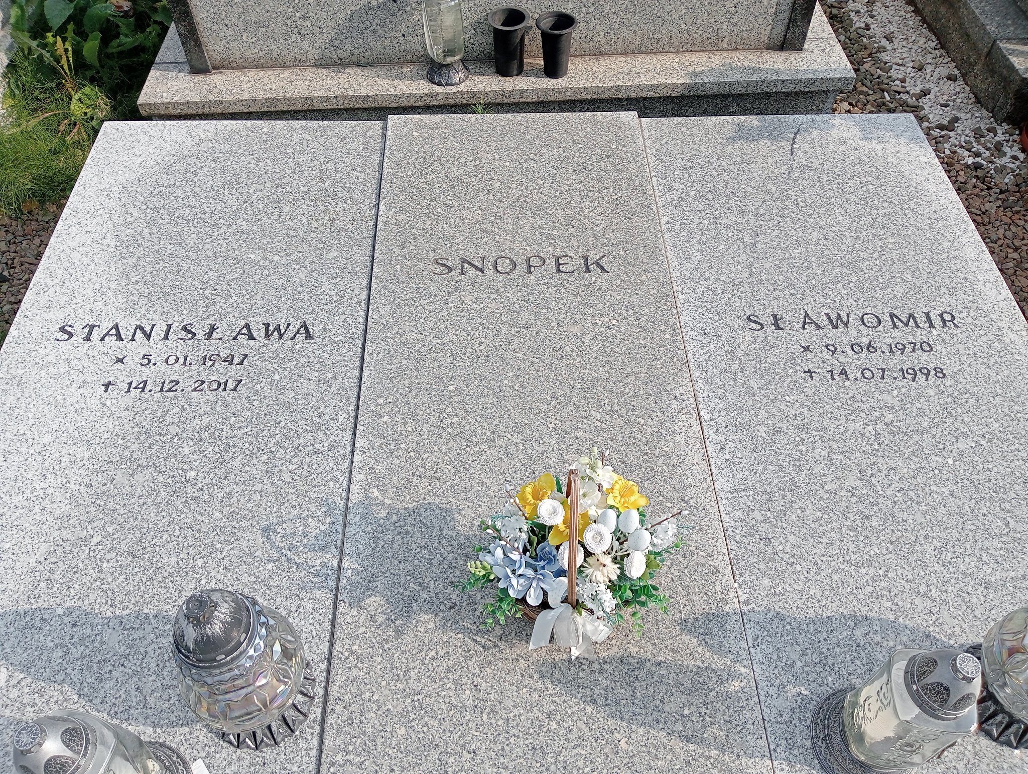 Stanisława Snopek 1947 Kęty - Grobonet - Wyszukiwarka osób pochowanych