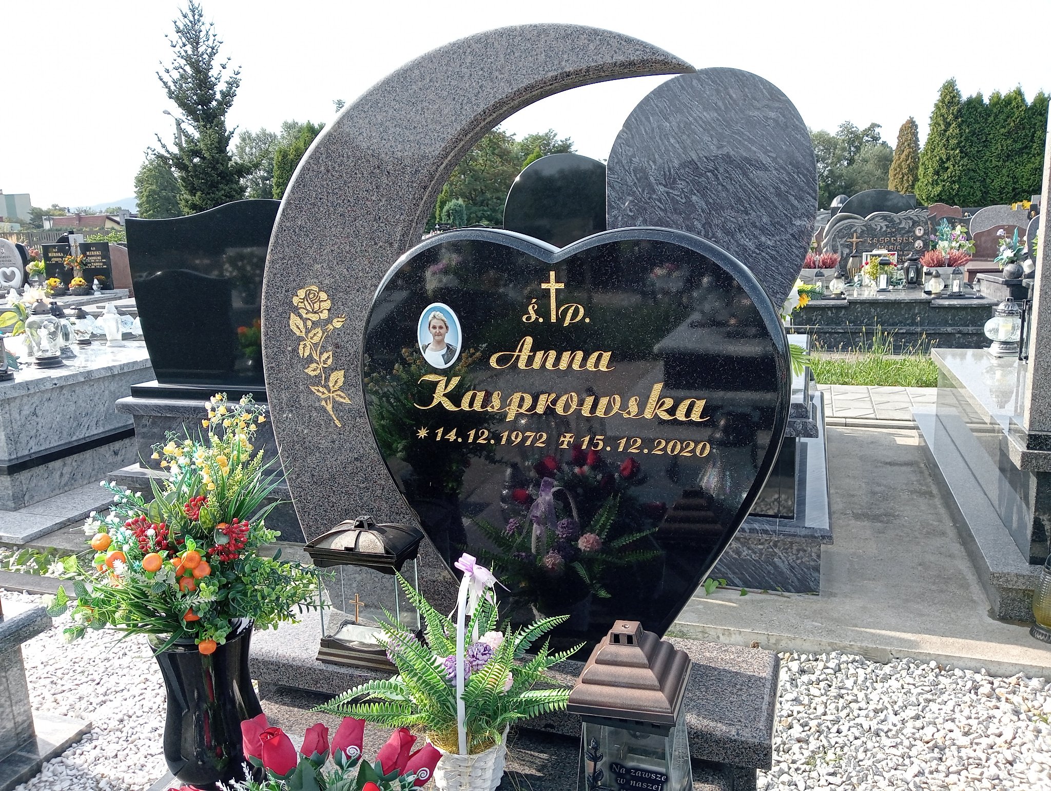 Anna Kasprowska  1972 Kęty - Grobonet - Wyszukiwarka osób pochowanych