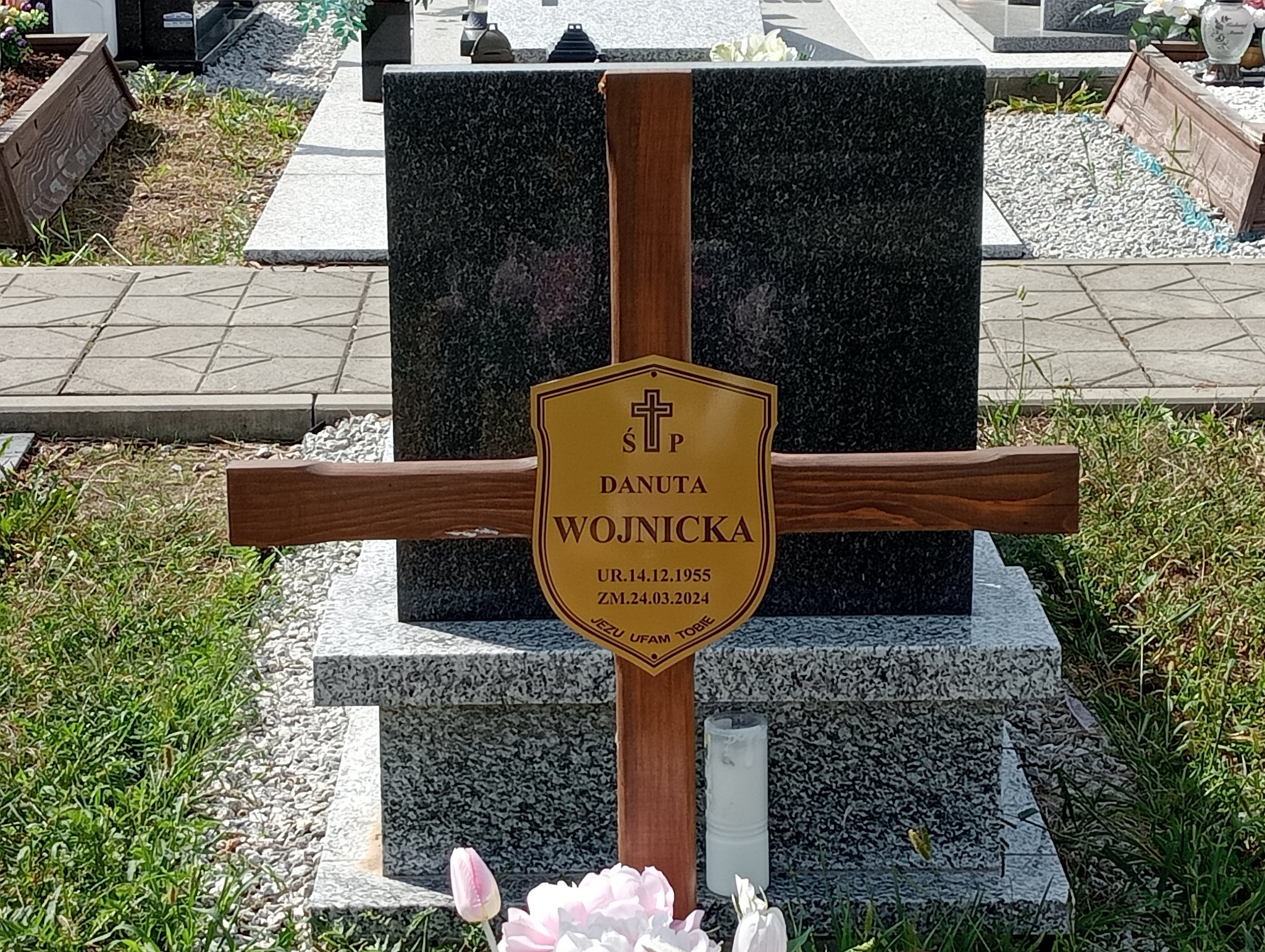 Danuta Wojnicka 1955 Kęty - Grobonet - Wyszukiwarka osób pochowanych